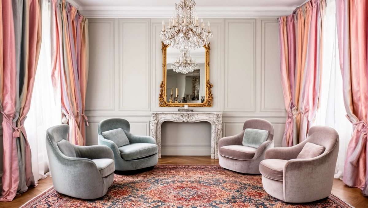 Salon w stylu francuskim inspiracje
