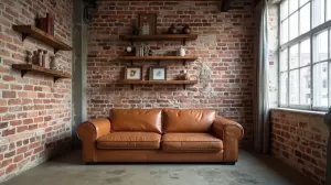 Mały pokój w stylu loft