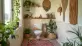 Mała łazienka w stylu boho